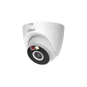   Dahua IPC-T2AP-PV-0280B-EUR IP 2MP HD turret biztonsági kamera, 2.8 mm-es fix objektívvel, Wi-Fi, beépített mikrofonnal, hibrid megvilágítással, microSD, kültéri
