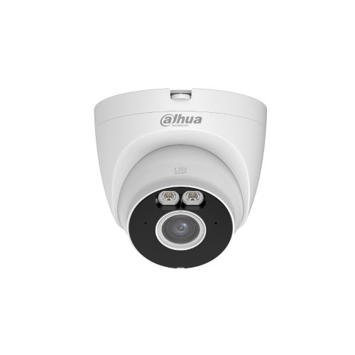 Dahua T2A-LED-0280B IP 2MP HD turret biztonsági kamera, 2.8 mm-es fix objektívvel, Wi-Fi, beépített mikrofonnal, hibrid megvilágítással, microSD, kültéri