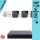 Hikvision 3 cső kamerás IP megfigyelőrendszer 2MP HD cső biztonsági kamera, 2.8 mm-es fix objektívvel, PoE, beépített mikrofonnal, IR LED 30m, kültéri, fém ház