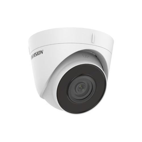 Hikvision 2 turret kamerás IP megfigyelőrendszer 2MP HD turret biztonsági kamera, 2.8 mm-es fix objektívvel, PoE, beépített mikrofonnal, IR LED 30m, kültéri, fém ház