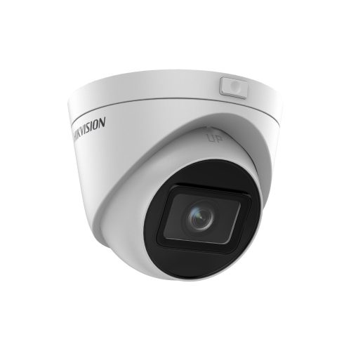Hikvision 2 turret kamerás IP megfigyelőrendszer 4MP turret biztonsági kamera, 2.8 - 12 mm varifokális objektív, hang I/O, riasztás I/O, Valós WDR, microSD, PoE, P2P, IR LED 30m, fém ház, kültéri