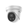 Hikvision 2 turret kamerás IP megfigyelőrendszer 4MP turret biztonsági kamera, 2.8 mm-es fix objektívvel, beépített mikrofon, microSD, valós WDR, PoE, P2P, IR LED 30m, fém ház, kültéri