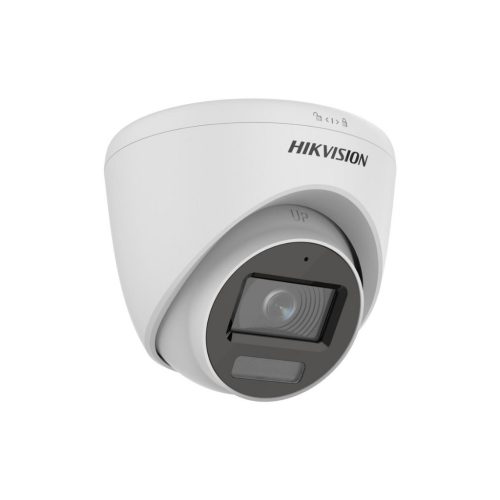 Hikvision 8 turret kamerás analóg megfigyelőrendszer 2MP biztonsági kamera, IR megvilágítás 40 m, fehér fény 20 m, beépített mikrofon, kültéri