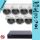 Hikvision 7 dome kamerás IP megfigyelőrendszer 2MP HD dome biztonsági kamera, 2.8 mm-es fix objektívvel, PoE, P2P, kültéri, fém ház, vandálbiztos