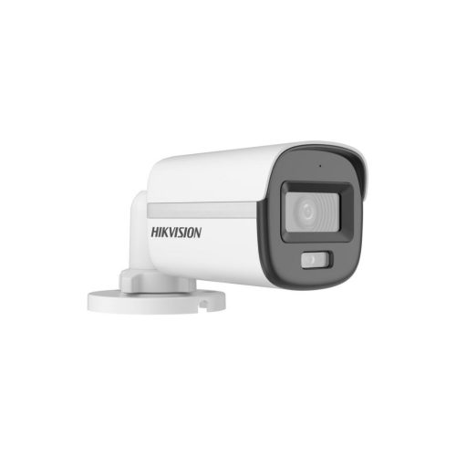 Hikvision 14 cső kamerás analóg megfigyelőrendszer 2MP biztonsági kamera, ColorVu Dual-light látható fény 20m, beépített mikrofonnal, kültéri
