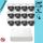 Hikvision 12 dome kamerás analóg megfigyelőrendszer 2MP biztonsági kamera, IR 20m, beltéri