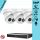 Hikvision 3 turret kamerás IP megfigyelőrendszer 8MP turret biztonsági kamera, 2.8 mm-es fix objektívvel, PoE, IR LED 30m, beépített mikrofonnal, fém ház, kültéri