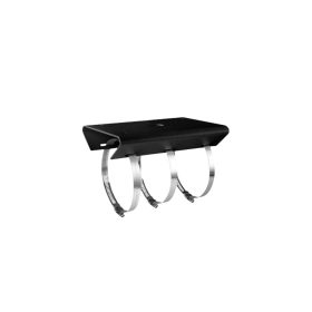   Hikvision DS-1275ZJ-SUS(Black) Oszlopkonzol, kamerákhoz és fali tartókhoz, fekete, 67-127 mm átmérőhöz