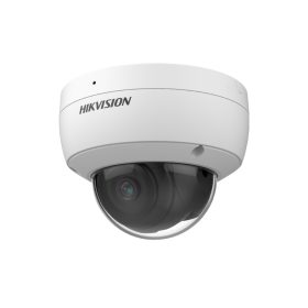   Hikvision DS-2CD1143G2-IUF (2.8mm) IP 4MP HD dóm biztonsági kamera, 2.8 mm-es fix objektívvel, SD kártya foglalattal, PoE, P2P, beépített mikrofonnal, kültéri, fém ház, vandálbiztos