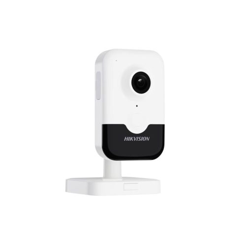 Hikvision DS-2CD2423G2-IW(4mm)(W) IP (WIFI) 2MP cube biztonsági kamera, 4.0 mm-es fix objektívvel, beépített mikrofonnal, microSD kártyafoglalat, kétirányú hangkommunikáció, infravörös éjjellátó, IR 10m, beltéri