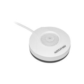   Hikvision DS-2FP2020 Hi-Fi mikrofon CCTV rendszerekhez – nagy érzékenységű, mindenirányú hangrögzítés, 70 m2 érzékelési terület