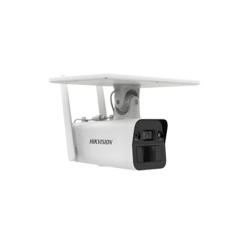 Hikvision DS-2XS2T41G1-ID/4G/C05S07(4) IP (GSM) 4MP cső biztonsági kamera, napelemes, 4G kapcsolattal és beépített akkumulátorral, 4.0 mm-es fix objektívvel, ColorVu, beépített mikrofon, microSD kártyafoglalat, IR LED megvilágítással 30m-ig, kültéri