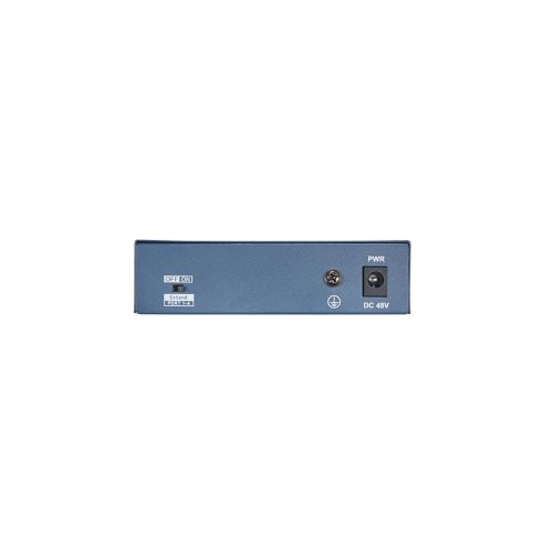 Hikvision DS-3E0105P-E/M(B) PoE Switch 4+1 portos, 30W PoE teljesítmény, nem menedzselhető