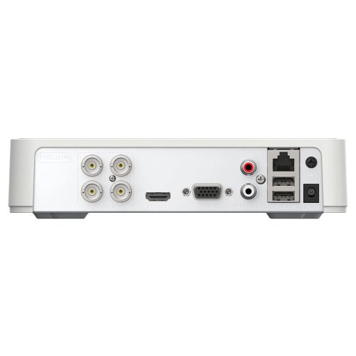 Hikvision DS-7104HGHI-M1/T analóg hibrid rögzítő 4 csatornás 1080P lite analóg + 1 csatorna 2MP IP felbontás, koax audio