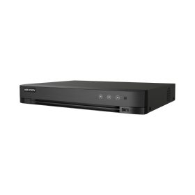   Hikvision iDS-7208HQHI-M1/XT analóg hibrid rögzítő 8 csatornás 5MP analóg - 2 csatornás 5MP IP felbontás, AcuSense,  Arcfelismerés, Tárgyfigyelés