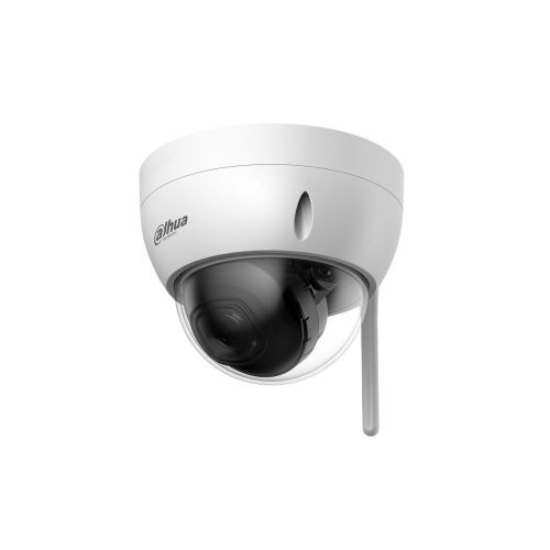 Dahua 8 dóm kamerás WIFI megfigyelőrendszer 2MP dóm biztonsági kamera, 2.8 mm-es fix objektívvel, beépített WiFi antennával, microSD kártyafoglalat, IR LED 30m, IK10 vandálbiztos, kültéri