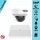 Uniview 1 dome kamerás IP megfigyelőrendszer 8MP biztonsági kamera, 2.8 mm-es fix objektívvel, SD kártya foglalattal, PoE, beépített mikrofonnal, IR LED 30m, IK10 vandálbiztos, kültéri