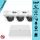 Uniview 3 dome kamerás IP megfigyelőrendszer 8MP biztonsági kamera, 2.8 mm-es fix objektívvel, SD kártya foglalattal, PoE, beépített mikrofonnal, IR LED 30m, IK10 vandálbiztos, kültéri