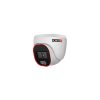 Provision 8 dome kamerás IP megfigyelőrendszer 2MP HD dome biztonsági kamera, 2.8 mm-es fix objektívvel, hibrid világítással, PoE, beépített mikrofonnal, IR 20m, kültéri