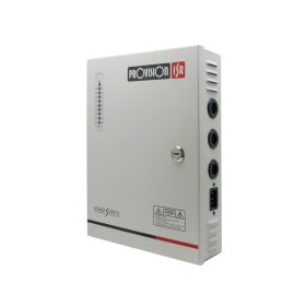   Provision PR-12A16CH+ Tápegység CCTV-hez, 16 csatornás, zárható fémdobozban, 110/230 Vac bemenet, 12-14 Vdc (szabályozható), max. 12A kimenet