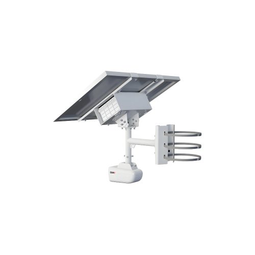 Provision PR-SOL1-240ADSRN-36 IP (GSM) 4MP cső biztonsági kamera, napelemes, 3.6 mm-es fix objektívvel, beépített mikrofon,Valódi WDR, microSD kártyafoglalat, IR LED 15m, Fehér fény 20m, kültéri