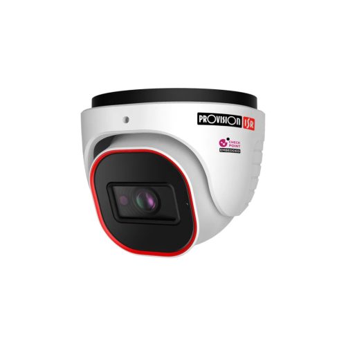 Provision 1 dome kamerás analóg megfigyelőrendszer 2MP HD Pro biztonsági kamera, inframegvilágítás 20m, 2.8mm fix lencse, 88° látószög