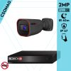 Provision 1 cső kamerás analóg megfigyelőrendszer 2MP HD Pro biztonsági kamera, variálható fókuszú objektív, 40m éjjellátás