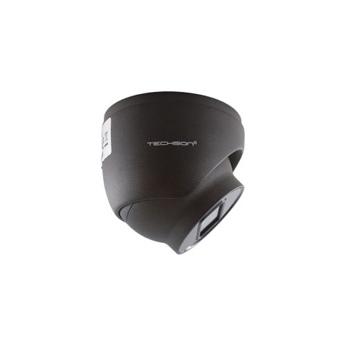 Techson 3 dome kamerás analóg megfigyelőrendszer 5MP HD dóm biztonsági kamera, 2.8 mm fix objektívvel, antracitszürke fém ház