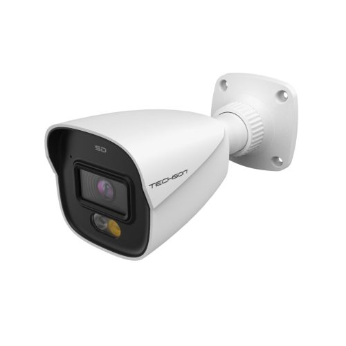 Techson 2 cső kamerás analóg megfigyelőrendszer 5MP HD cső biztonsági kamera, 2.8 mm fix objektívvel, beépített mikrofon