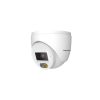 Techson TCI EL2 E002 WI A -2.8 /P IP 2MP HD turret biztonsági kamera, 2.8 mm-es fix objektív, PoE, beépített mikrofonnal, hibrid világítás, műanyag ház, kültéri