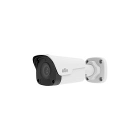   Uniview IPC2122LB-ADF28KM-G IP 2MP HD cső biztonsági kamera, 2.8 mm-es fix objektívvel, SD kártya foglalattal, PoE, beépített mikrofonnal, IR 30, kültéri