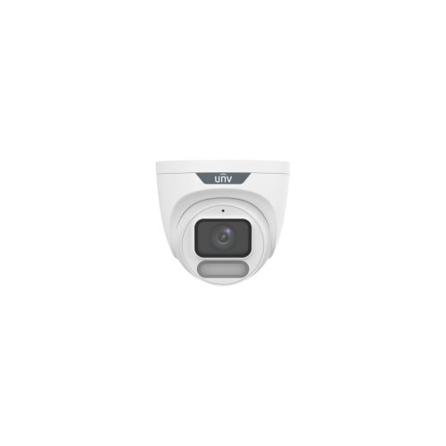 Uniview IPC3622LE-ADF40K-WP IP 2MP HD turret biztonsági kamera, 4.0 mm-es fix objektívvel, SD kártya foglalattal, PoE, beépített mikrofonnal, fehér fénnyel, kültéri