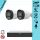 Uniview 2 cső kamerás analóg megfigyelőrendszer 2MP HD biztonsági kamera, 2.8 mm fix objektív, ColorHunter technológia, fém ház