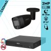 Dahua 1 cső kamerás analóg megfigyelőrendszer 2MP HD cső biztonsági kamera, 2.8 mm fix objektív, hibrid fény